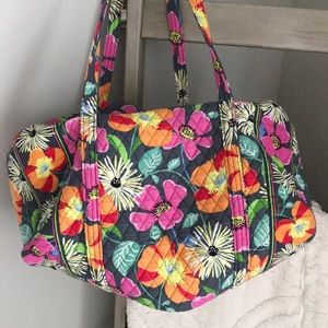 Vera Bradley Iconic Large Travel Duffel Bag